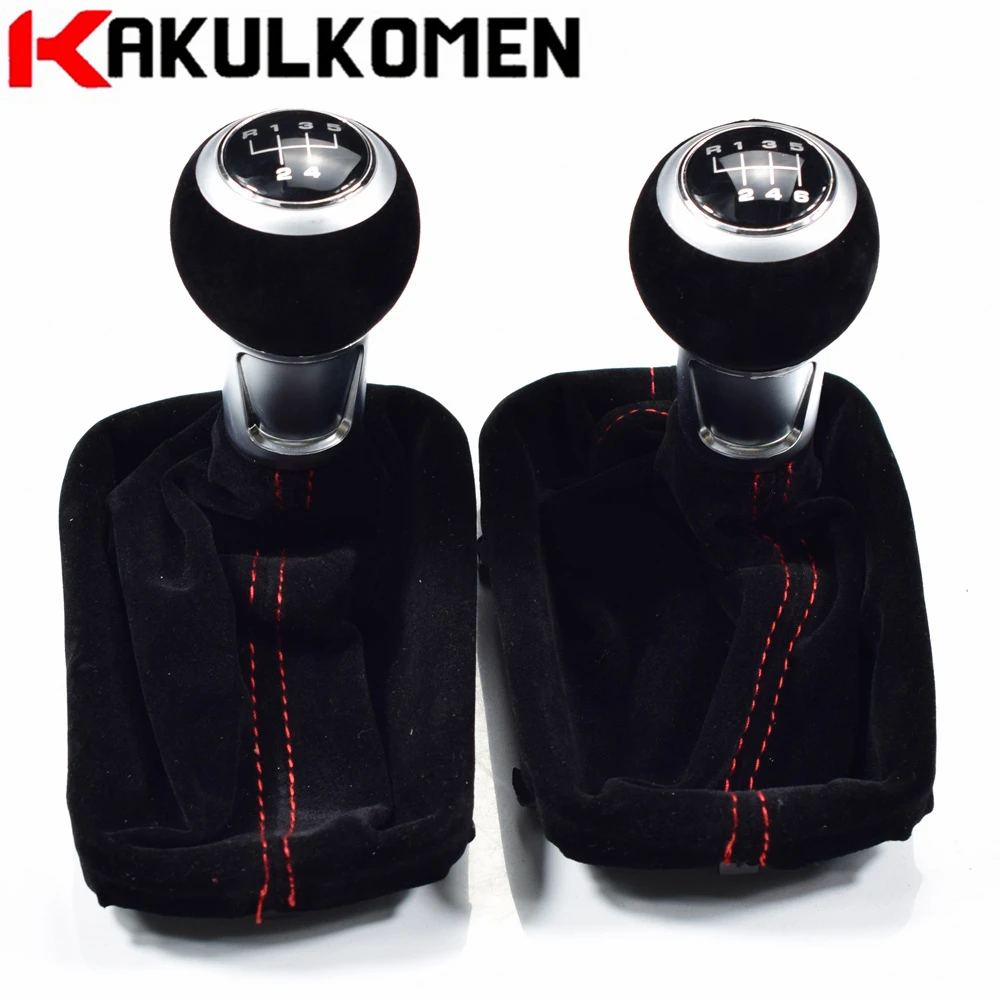 Легкая в установке 5/6 скоростей полная черная красная ручка переключения передач