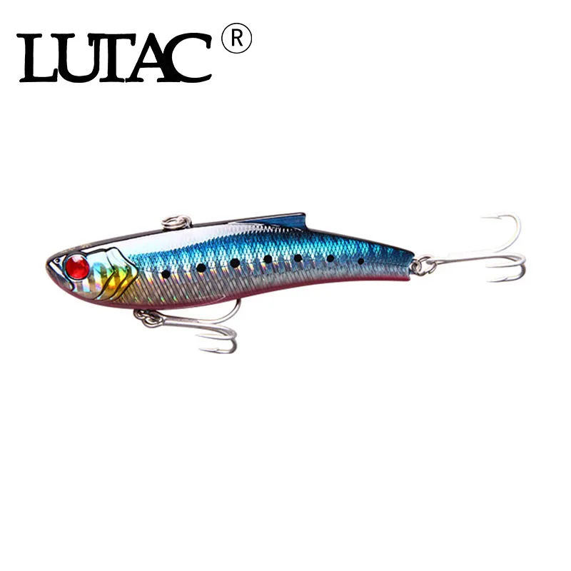 LUTAC VIB металлическая приманка для рыбалки 55mm1 0 г/70mm16g тонущий воблер BKK крючок