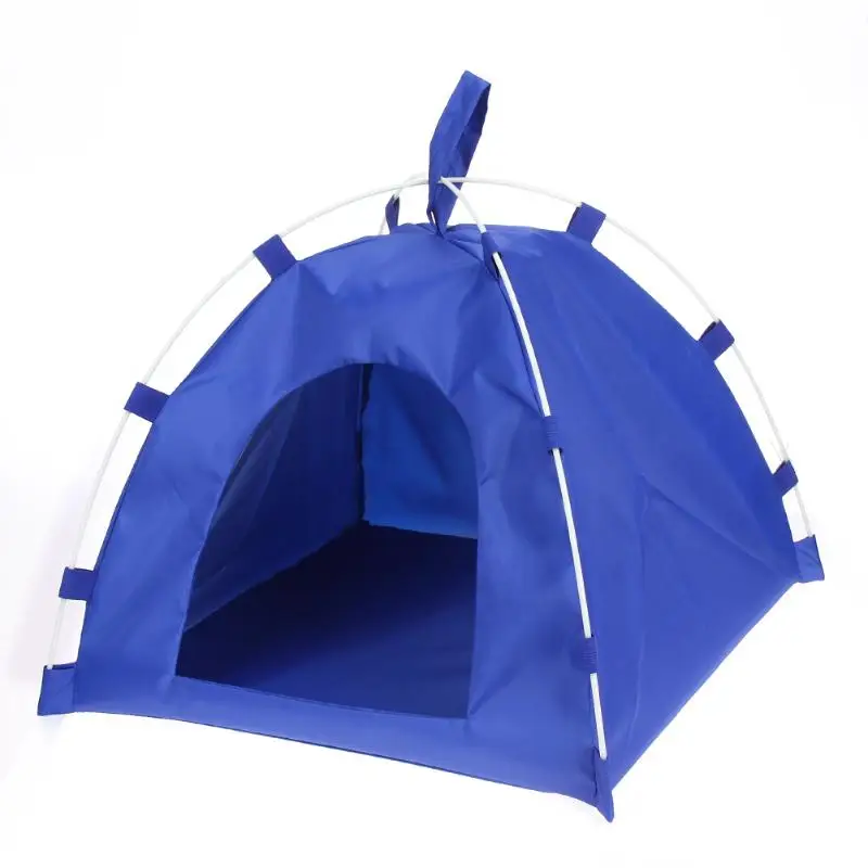 Portable Foldable Cute Pet Dogs Tent Outdoor Indoor Tent For Kitten Cat Small Dog Puppy Kennel Room Cats Nest House