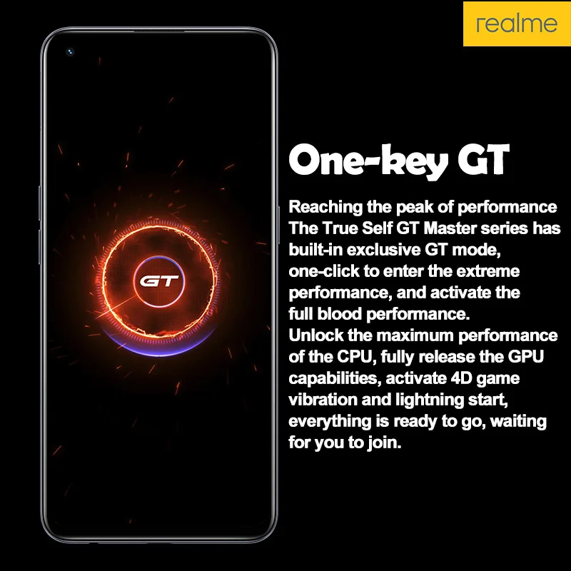 original realme gt master edition 5g smartphone snapdragon778 65w flash charger ota nfc google play amoled 120hz 64mp camera free global shipping