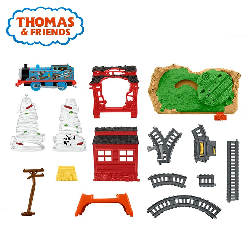 Поезд Thomas & Friends литые игрушки Car Trackmaster Железнодорожный строительный трек Playset