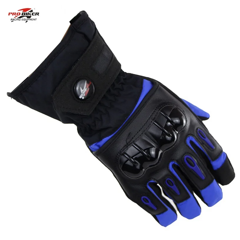 Перчатки мотоциклетные зимние водонепроницаемые теплые MTV-08 | Автомобили и