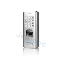jeatone fingerprint access control keypad reader ip66 waterproof wg 26 output dc12v door lockgate openerno rfid function