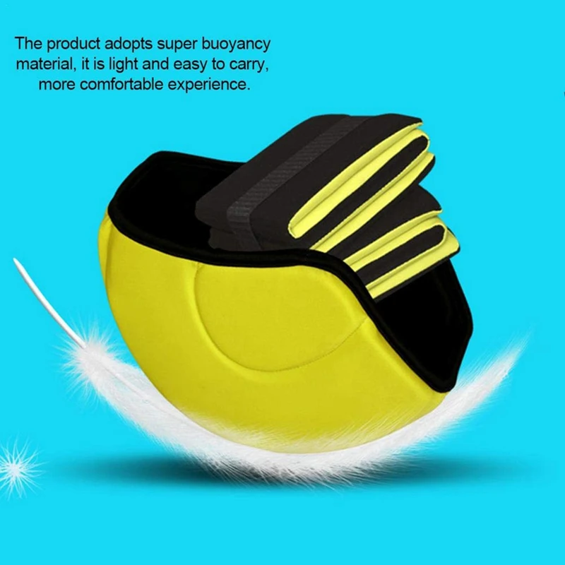Floating Swimming Cap for Beginners Helmet Safe Swim Training | Спорт и развлечения