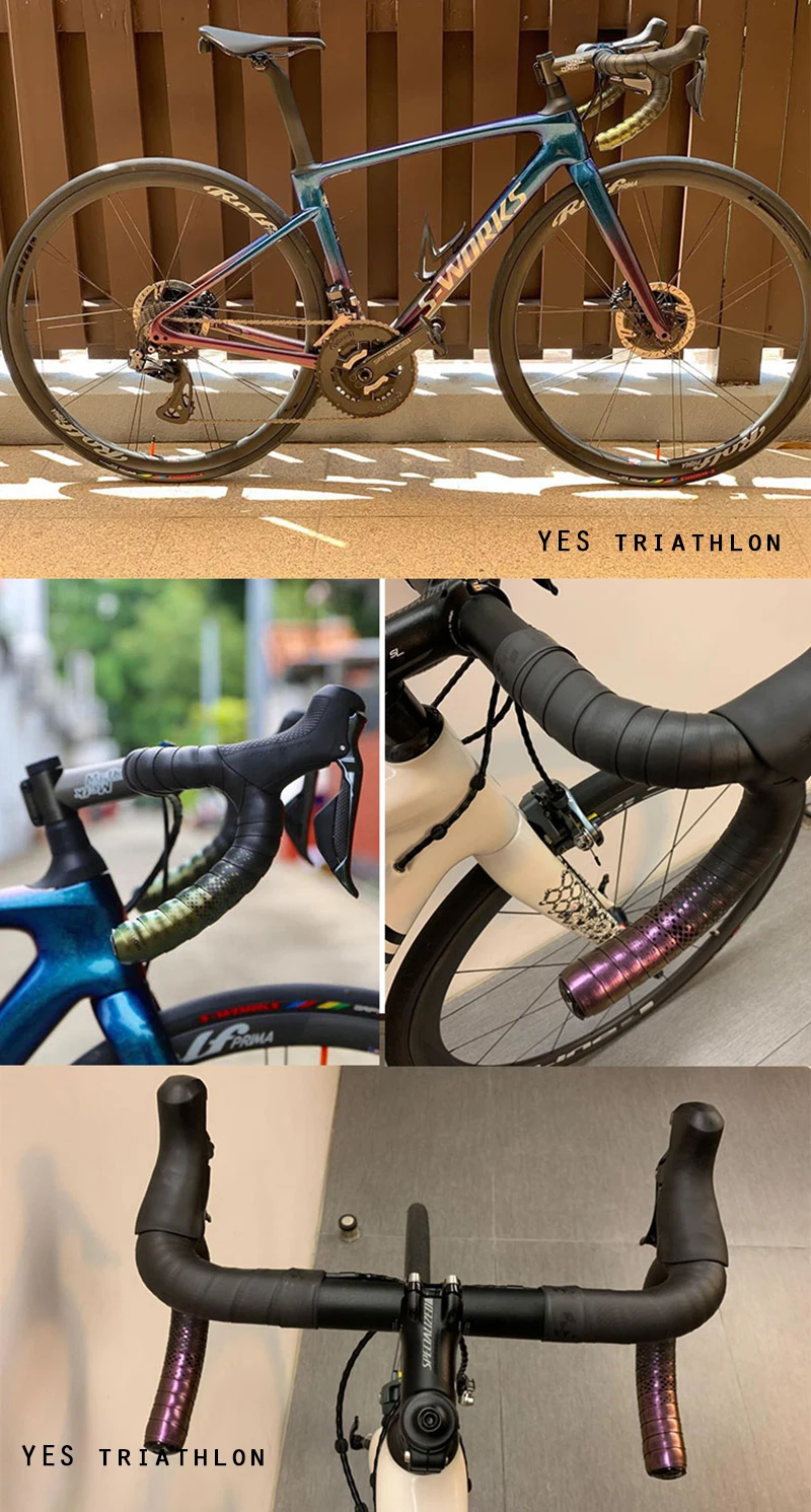 Ciclovation Хамелеон велосипедная лента для руля усовершенствованная лента для руля с кожаным сенсорным дорожным велосипедом Персонализированная лента
