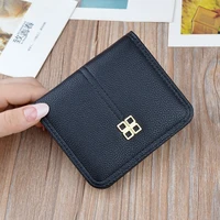 fashion womens wallet short coin purse carteira feminina small money bag card holder leather clutch for girl monedero mujer
