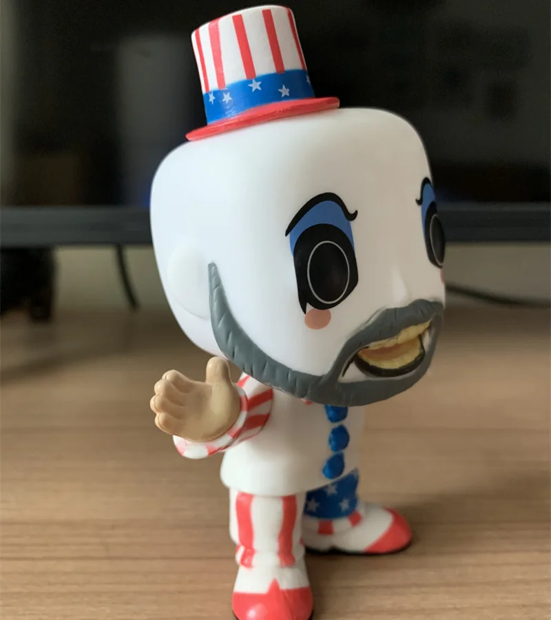 #58 Captain Spaulding экшн Виниловая фигурка аниме модель игрушки из ПВХ дом 1000 трупов с