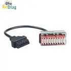 Для упаковки пищевых продуктов 30Pin кабель для Lexia3 OBDII диагностические кабели PSA Пежо (Peugeot 30-контактный разъём для Lexia3 Lexia-3 PP2000 для Peugeot, для Citroen разъем