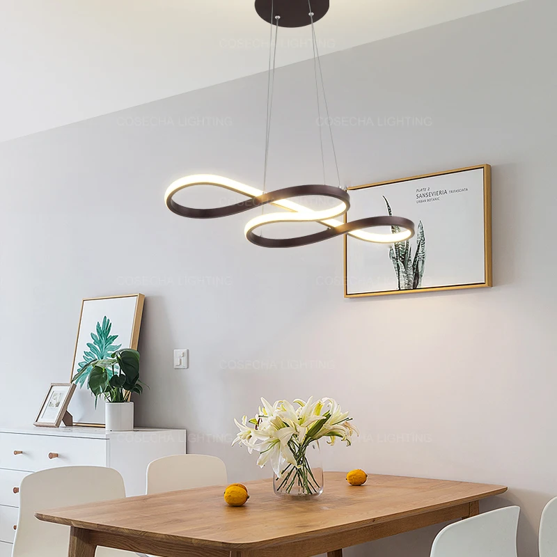 Золотой светодиодный подвесной светильник белый кухонный черный современный в