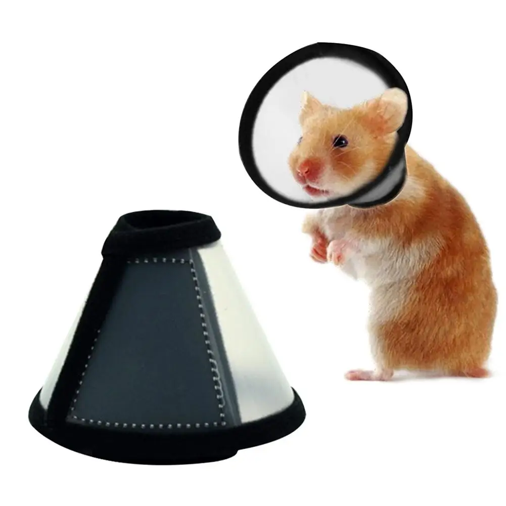 Защитный конус для шеи грызунов хомяков кроликов|Ошейники упряжки и поводки| |