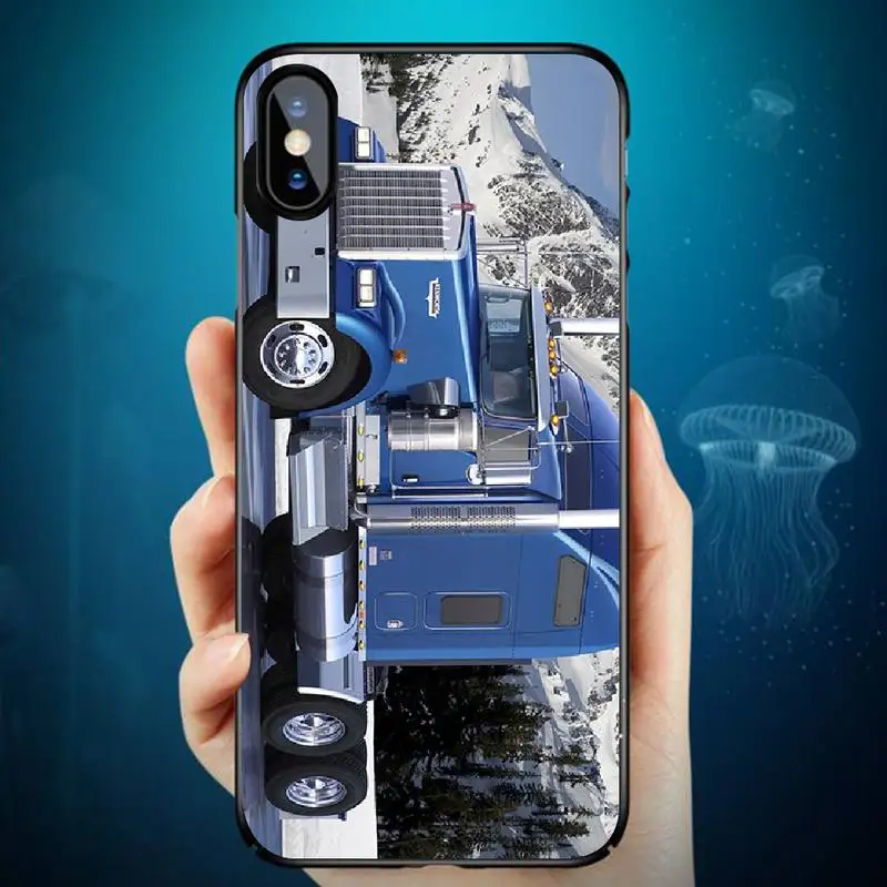 

PENGHUWAN Kenworth Trucks DIY Luxury Phone Case for iPhone 11 pro XS MAX 8 7 6 6S Plus X 5S SE XR case