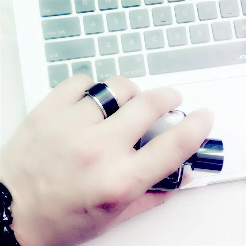 Манго 12 мм 316 Кольцо из нержавеющей стали для мужчин и женщин|steel ring|steel spinner ringsteel |