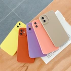 Защитный чехол для камеры ярких цветов для iPhone 13 12 11 Pro Max Mini XS X XR 7 8 Plus SE 2020 Оригинальный чехол противоударный бампер