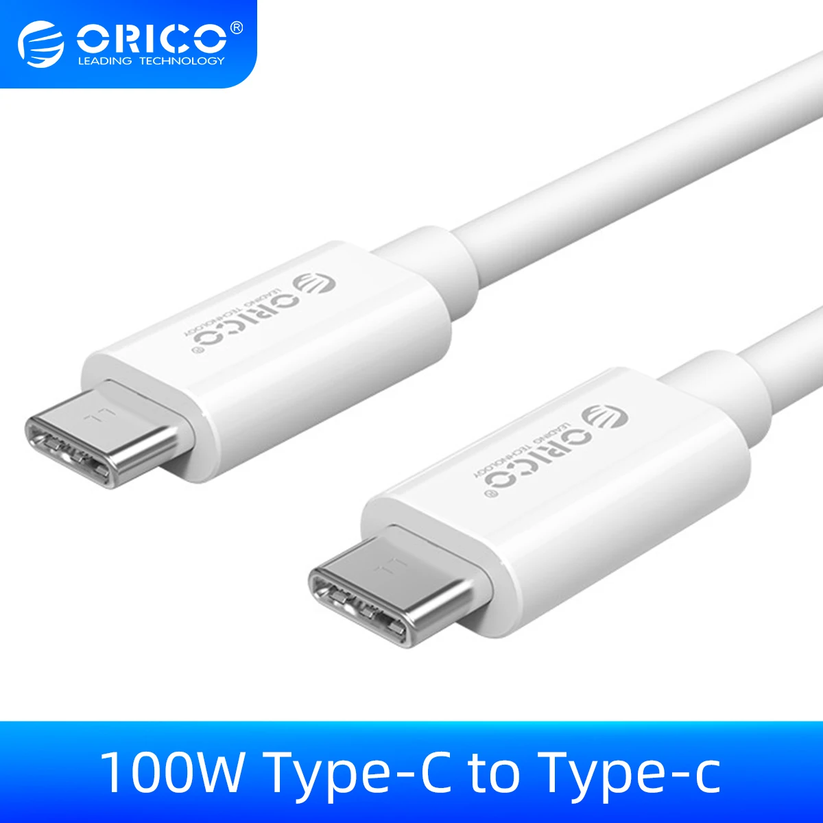 usb кабель orico type c к type c 20 в5a зарядный каб
