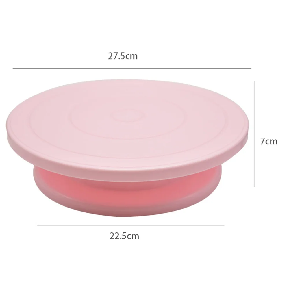 

Cake Turntable Rotating Anti-skid Round Cake Stand Cake Decorating Tools Cake Rotary Table Kitchen DIY Pan Baking Kitchen Tools