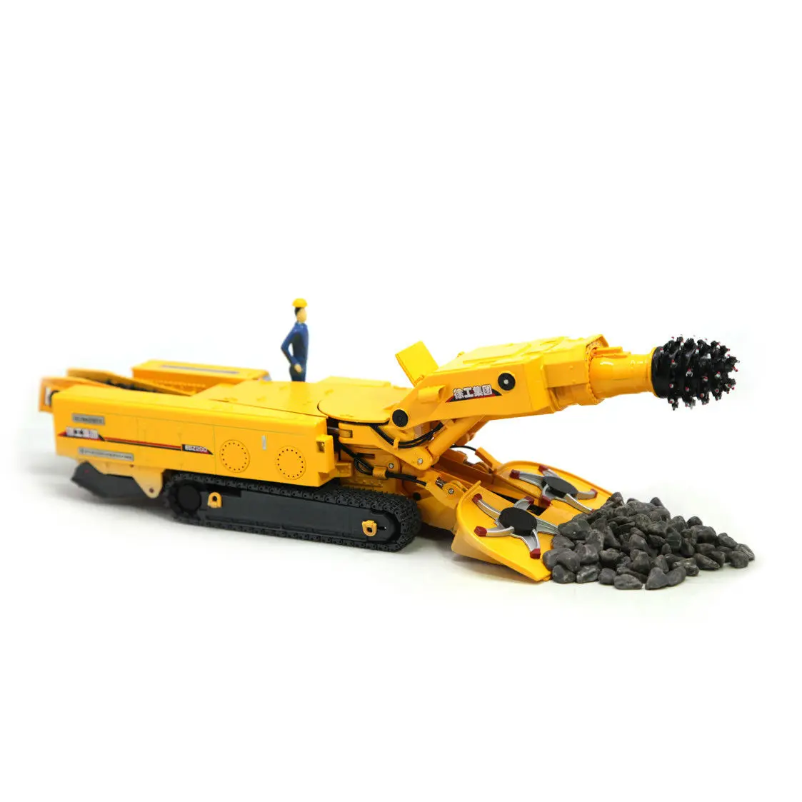 

1:35 XCMG EBZ200 Diecast roadheader rotary drilling rig model alloy construction machinery scale miniature for promotion gift