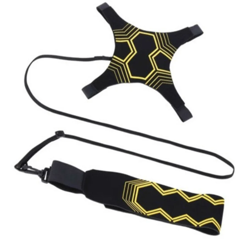 

Handsfree Solo Kick Voetbal Trein Aid Praktijk Accessoire Voor Kid Kind Soccer Trainer