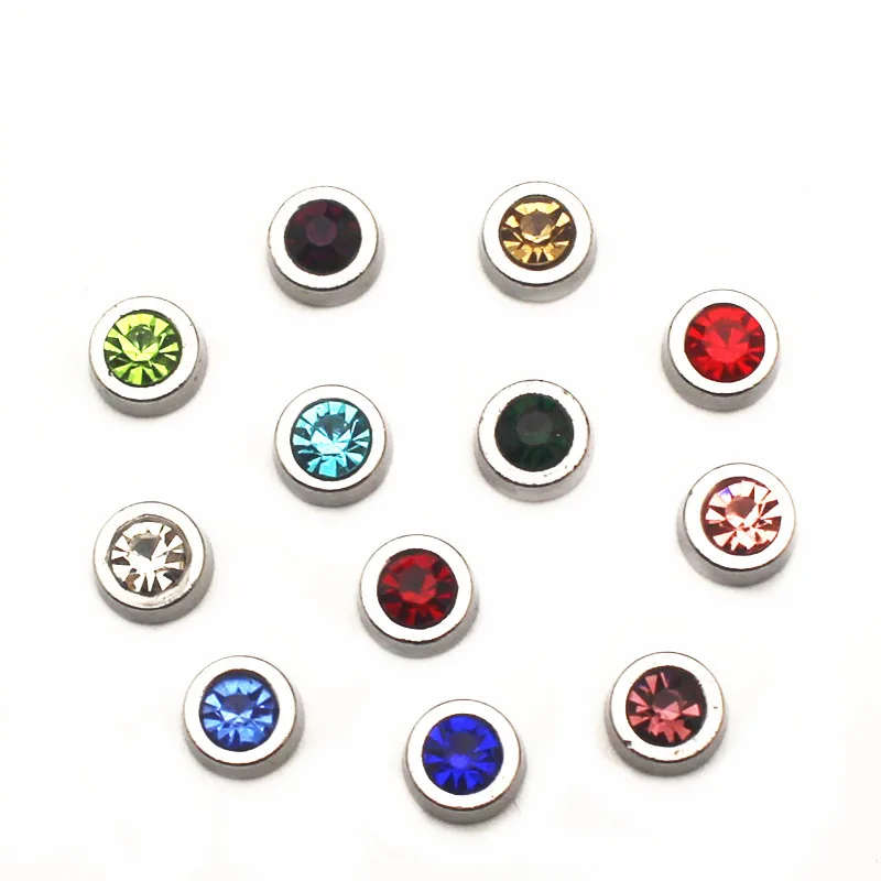 Подвески с кристаллами Mix 12 шт./лот подвески из камня талисмана Плавающие памятью