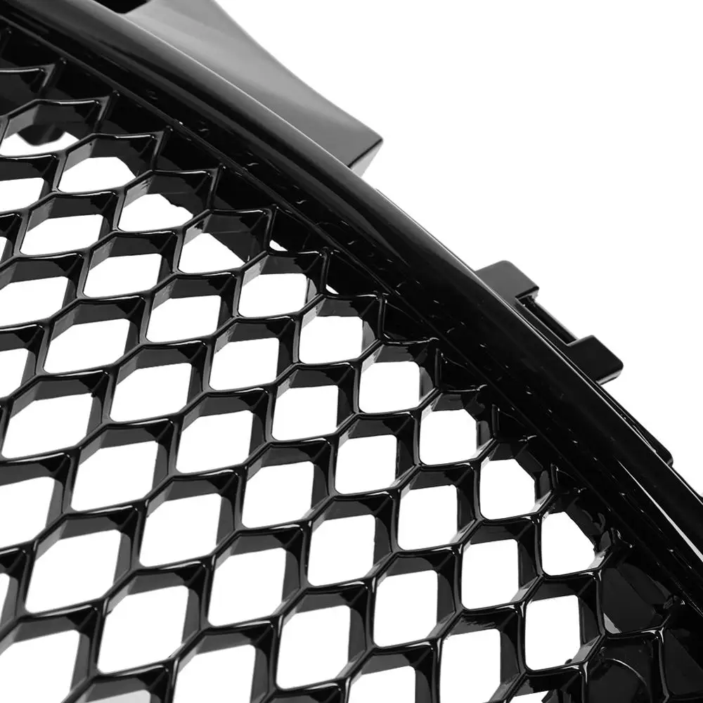 Для RS3 Style Front Sport Hex Mesh Honeycomb Hood решетка глянцевый черный для Audi A3/S3 8P 2009 2010 2011