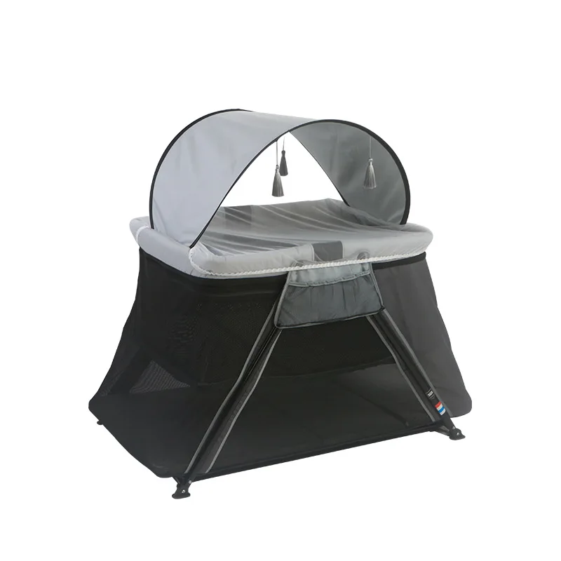 Складная детская кроватка портативная игровая кровать многофункциональная для