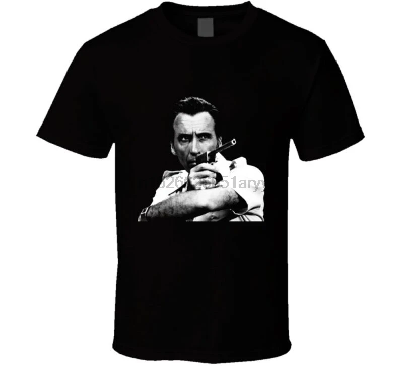 

Fransisco Scaramanga 007 Man with the Golden Gun Bond fan t shirt(1)