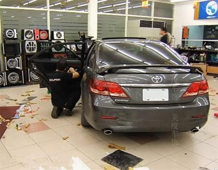 Спойлер для Toyota Camry высококачественный спойлер из АБС пластика заднего крыла