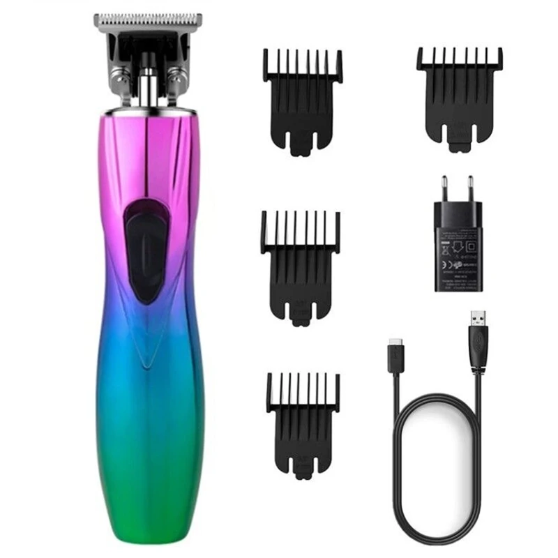 

Finishing outlining professional hair trimmer for men beard grooming hair clipper electric hair cutting machine rechargeable