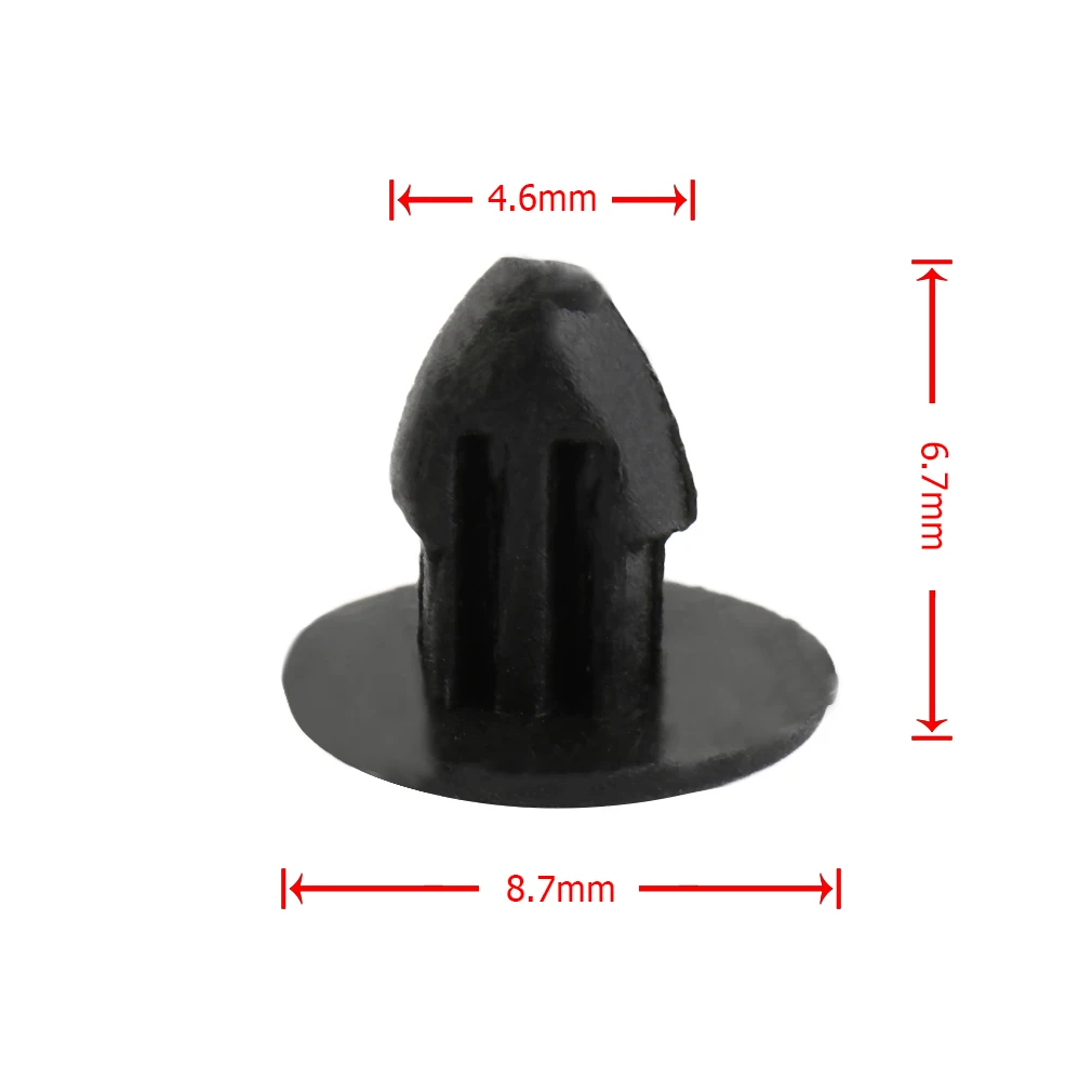 Универсальный 150 шт. Пластик Материал заклепки автомобиля клипса обшивки панели