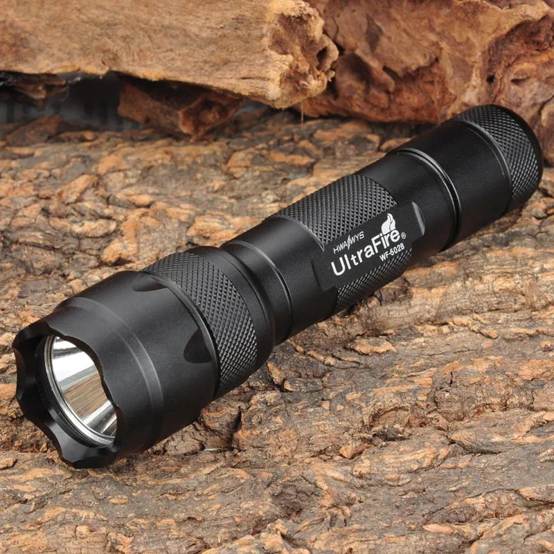 

UltraFire 502B CREE XML-T6 3 Mode LED Flashlight Portable Torch Lantern Hunting Camping 18650 Flashlight luz Flash