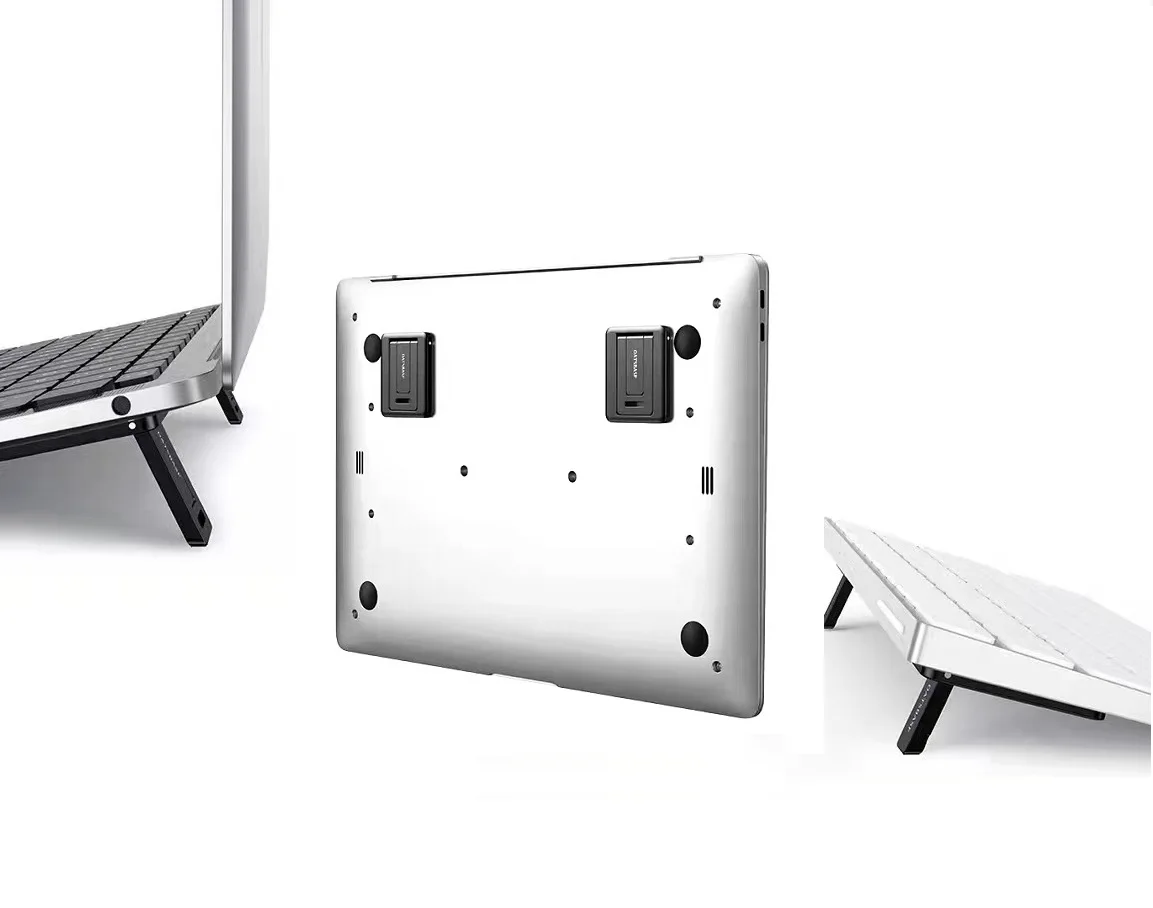 Ножная подставка для мини-клавиатуры и ноутбука с 2 регулируемыми углами