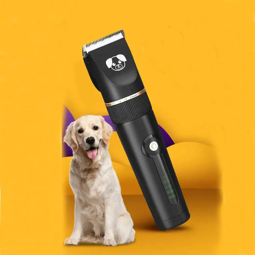 

Машинка для стрижки домашних животных resuxi, аккумуляторная, USB, 9 Вт