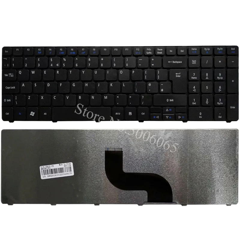 

NEW UK laptop keyboard for Acer Aspire 5810 5810T 5336 5410 5536 5536G 5252 5252G 5800 7331 7336 UK keyboard