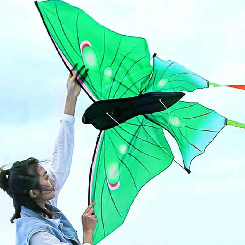 

3d Butterfly Kite With Handle Line Children Kite Flying Toys Easy Control Ripstop Nylon Birds Eagle Kite 30m Kite Line