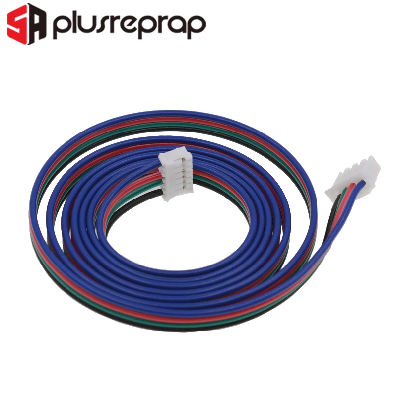 Шаговый двигатель 6pin PH2.0 до 4pin XH2.54 4-проводной 1 метр в длину Удлинительный шнур