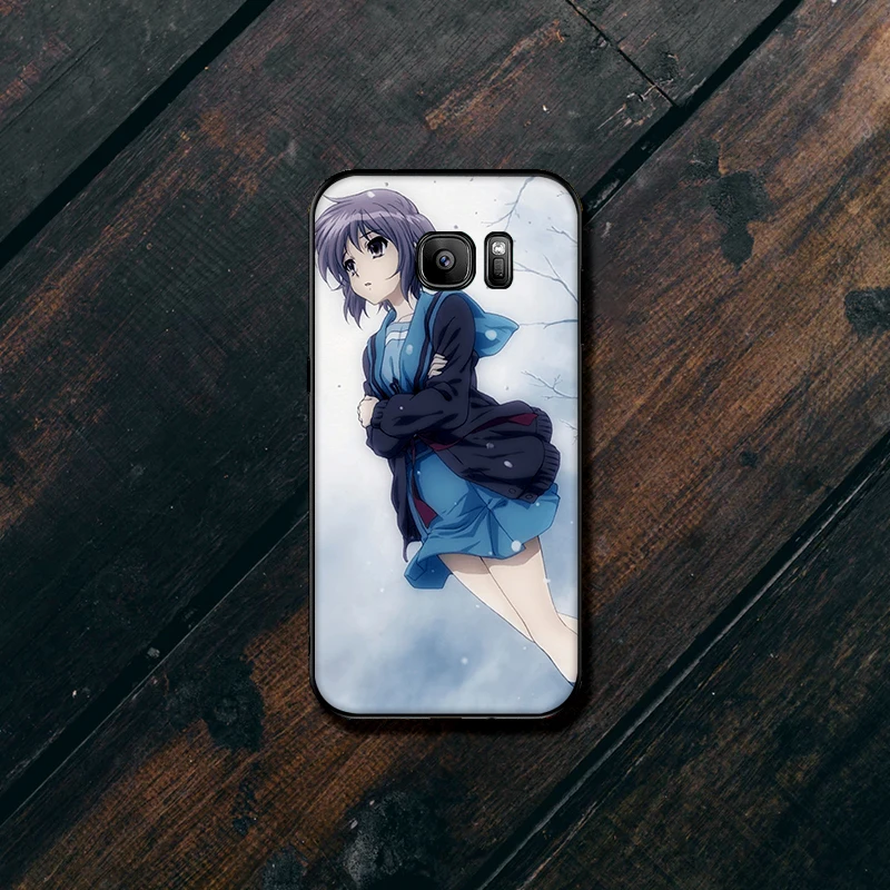 Милая девочка из мультфильма Мягкий силиконовый чехол для телефона Samsung Galaxy S8 S9 S10