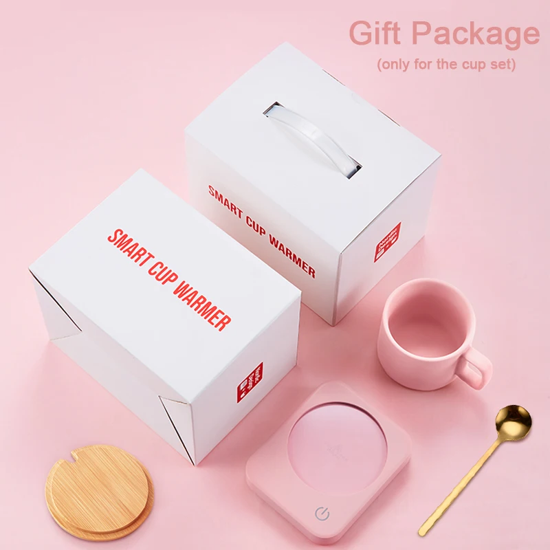 

Smart Coffee Mug Cup Warmer for Office Home Best Gift Idea Auto Shut Off Electric Beverage Warmer Heating Pad for Milk Tea Cocoa