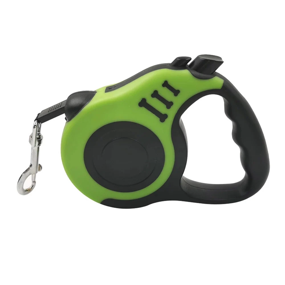 5m green leash 1 шт. Домашний питомец собака кошка ошейники поводок набор полиэстер ошейник для собаки с колокольчиком котенок регулируемый поводок для маленького питомца поводок для собаки - Цвет: 5m green leash