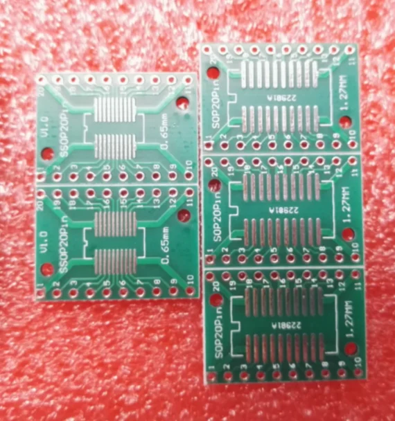 35 шт. = 7 значение * 5 комплект печатных плат SMD поворачивается к DIP SOP SSOP TSSOP 23 8 10 14 16 20