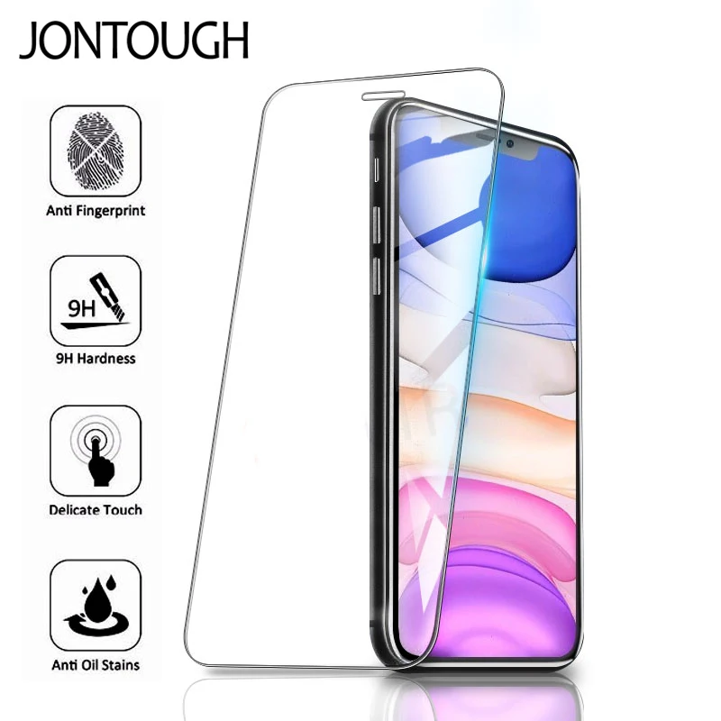 Стекло на iPhone 11 pro X XS max стекло для XR закаленное 7 8 6 6s plus защита экрана SE 5 5S