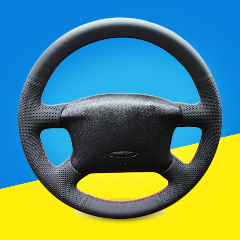 Автомобильная Оплетка на руль для Volkswagen VW Passat B5 1996-2005 Golf 4 1998-2004 Seat Alhambra 2001-2009