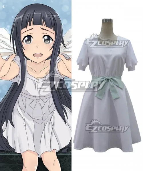 Sword Art Online SAO Yui MHCP001 женское белое платье для Хэллоуина вечевечерние взрослый