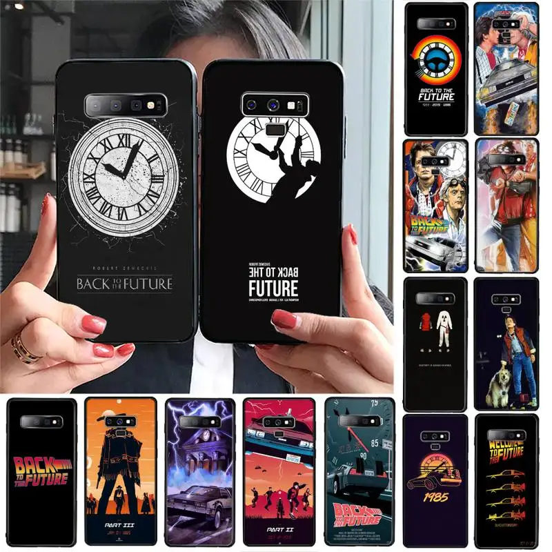 

back to the future Phone Case For Samsung Galaxy S20 S10 Plus S10E S5 S6 S7edge S8 S9 S9Plus S10lite 2020