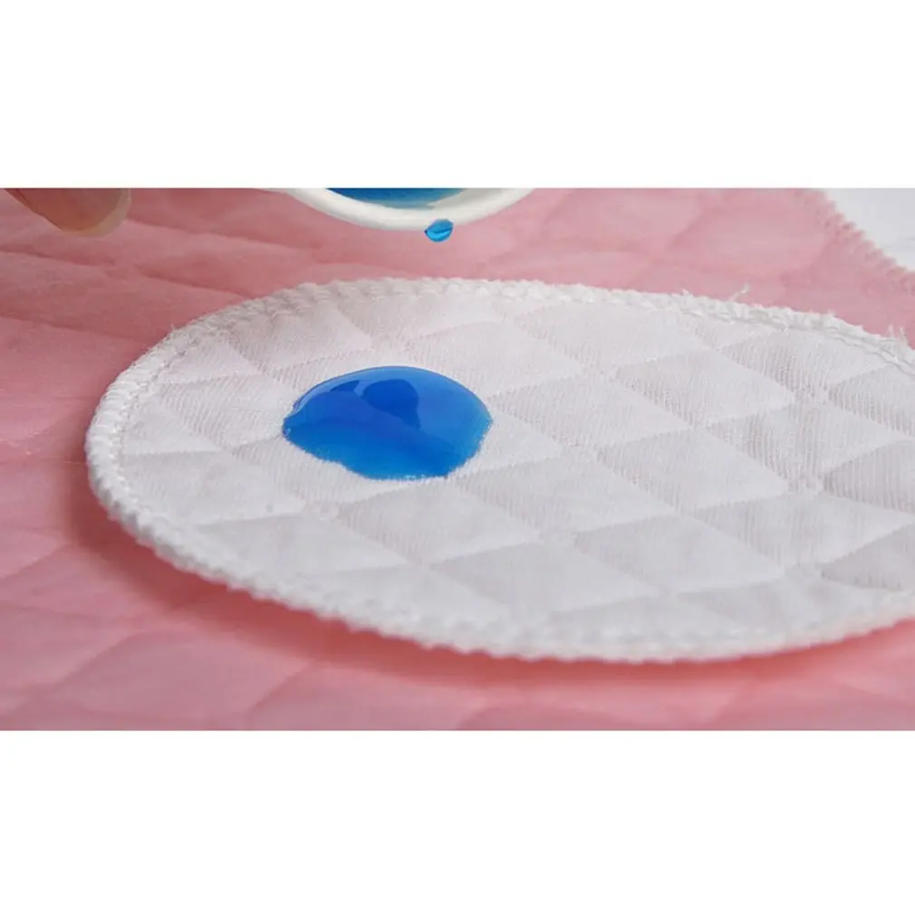 Almohadillas de lactancia reutilizables para beb&eacute;, 12 piezas, algod&oacute;n suave, lavable, org&aacute;nico, absorbente, accesorio de lactancia-2