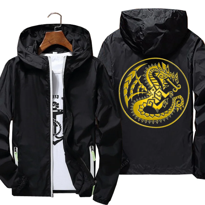 

Custom Men Women Monster Hunter 5 Jackets Thin Outwear Windbreake Jackets Windproof Coat Outdoor Sports Clothing