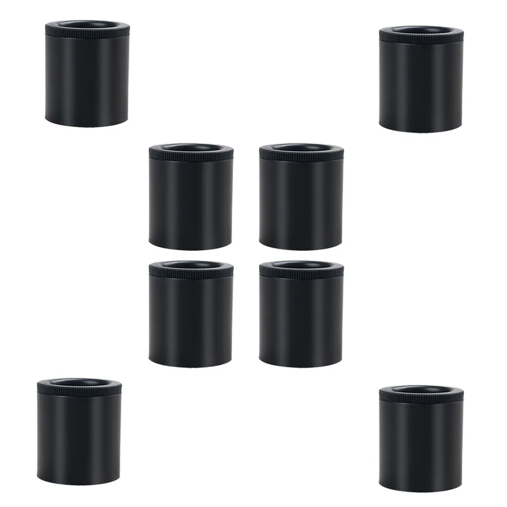 

8Pcs Household Bookcase Feet Adjustable Furniture Pads Drawer Cabinet Feet Black