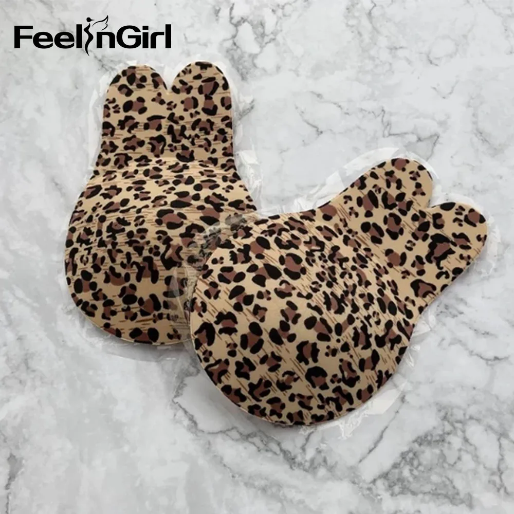 FeelinGirl Невидимые бюстгальтеры для женщин с эффектом пуш-ап без бретелек, самоклеющиеся Силиконовые бюстгальтеры - Цвет: Invisible Bras