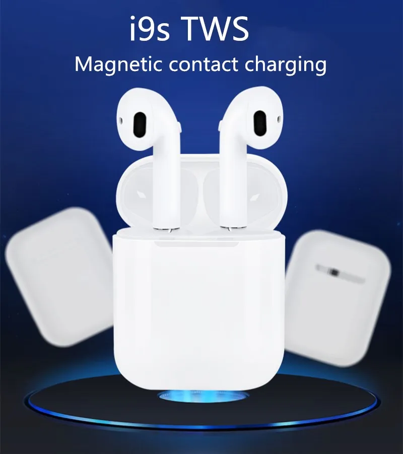 GutsyMan i7s TWS мини беспроводные Bluetooth наушники стерео i9s TWS наушники i24 TWS гарнитура с зарядной коробкой микрофон для смартфонов
