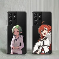 mushoku tensei anime phone case for samsung a32 a51 a52 a71 a72 a50 a12 a21s a s note 20 s21 10 plus fe ultra