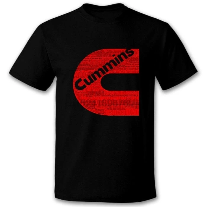 Cummins Dodge Truck Logo Мужская футболка с коротким рукавом от S до 3XL| |