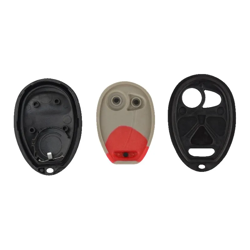 Чехол для автомобильного ключа OkeyTech 3 кнопки Buick Hummer H3 GMC M Chevy Pontiac Chevrolet Colorado Isuzu без
